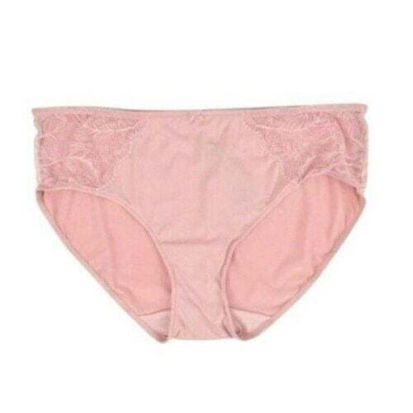 INC International Concepts Womens Lace Inset Hipster Panties Pink Size 1X NEW - Picture 2 of 7